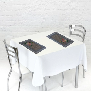 PORTA PRATO/TALHERES FLOR 2 PEÇAS